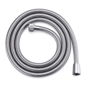Stainless Steel Shower Hose, 118 Inches, 10 Feet, Extra Long Handheld Shower Hose Extension Replacement, Anti-tangle Flexible Shower Hose Accessory, F