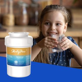1-6 Pack Refrigerator Water Filter Replacement For GE MWF, SmartWater MWFP, MWFINT, MWFA, GWF, HDX FMG-1, Kenmore 9991, GSE25GSHECSS, WFC1201 Water Fi