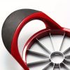 Apple Slicer Corer, Stainless Steel Upgrade 12 Sharp Apple Slicer Large, Ergonomic Plastic Handle Non-slip And Easy To Hold