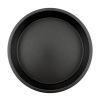 (3 pack) Nonstick Steel 9" x 9" Round Cake Pan, Dark Gray