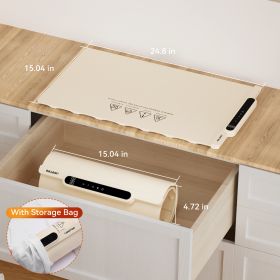 Silicone Food Heating Pad, Kitchen Dining Table Heating Pad, Heating Pad With 10 Temperature Settings, Foldable And Rollable Soft Table Pad, Buffet Pa (Option: White)