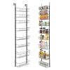 9-Tier Over the Door Pantry Organizer Hanging Storage Rack Adjustable Kitchen