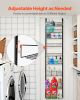 9-Tier Over the Door Pantry Organizer Hanging Storage Rack Adjustable Kitchen